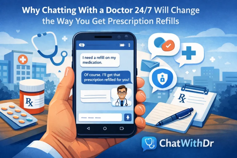 Why Chatting With a Doctor 24/7 Will Change the Way You Get Prescription Refills