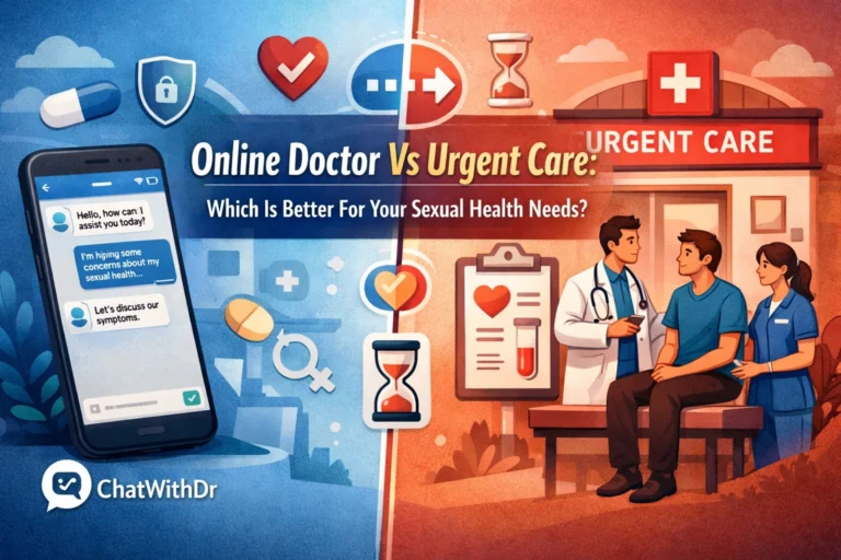 Online Doctor Vs Urgent Care: Which Is Better For Your Sexual Health Needs?