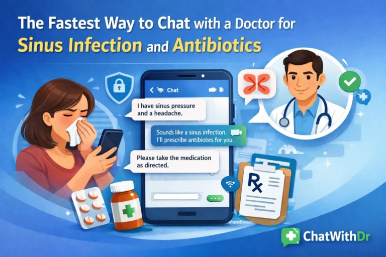 The Fastest Way to Chat with a Doctor for Sinus Infection and Antibiotics