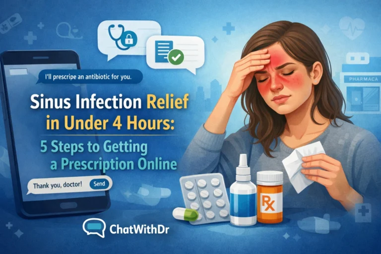 Sinus Infection Relief in Under 4 Hours: 5 Steps to Getting a Prescription Online
