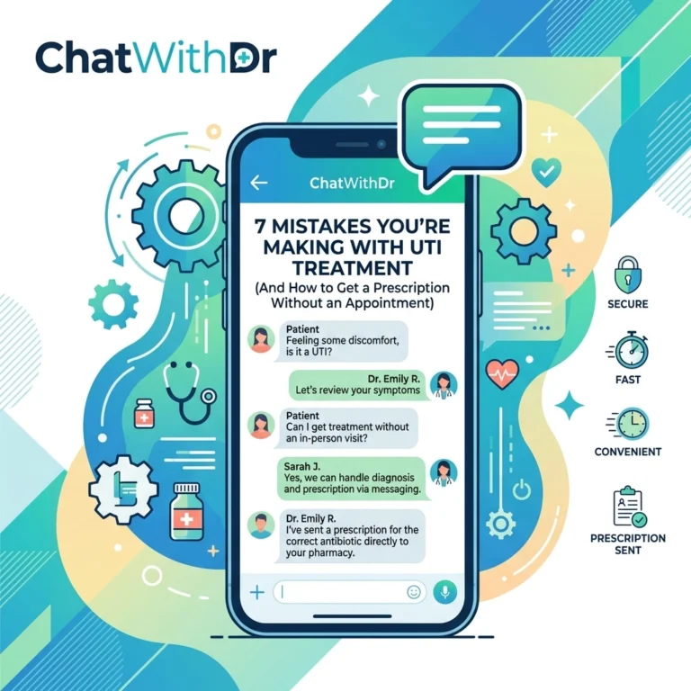 7 Mistakes You’re Making with UTI Treatment (And How to Get a Prescription Without an Appointment)