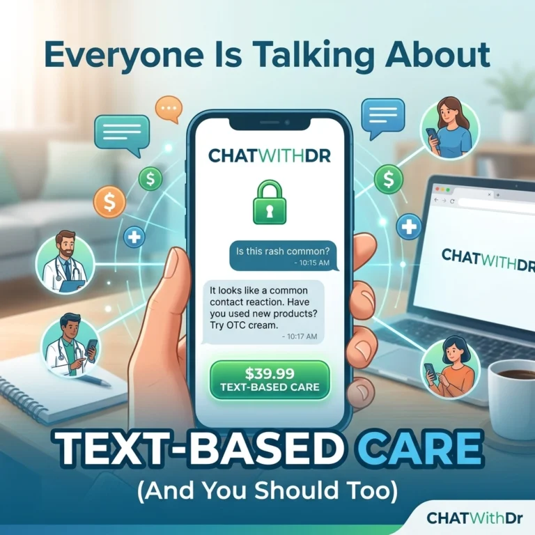 Why Everyone Is Talking About $39.99 Text-Based Care (And You Should Too)