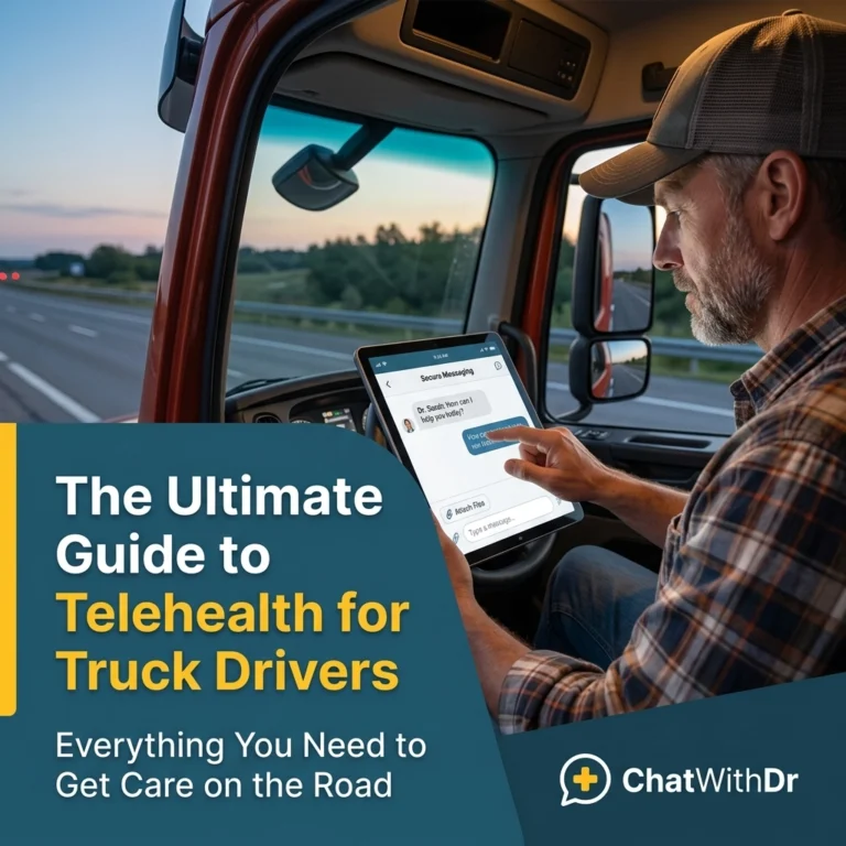 The Ultimate Guide to Telehealth for Truck Drivers: Everything You Need to Get Care on the Road