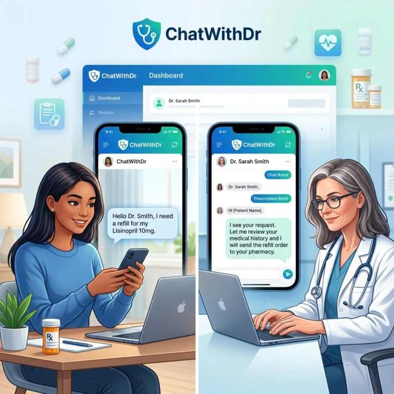 How to Use Online Medical Chat for Prescription Refills Today