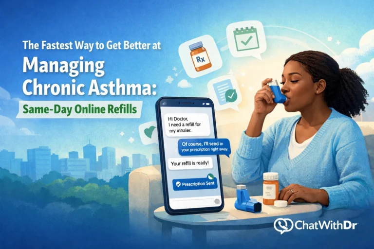 The Fastest Way to Get Better at Managing Chronic Asthma: Same-Day Online Refills