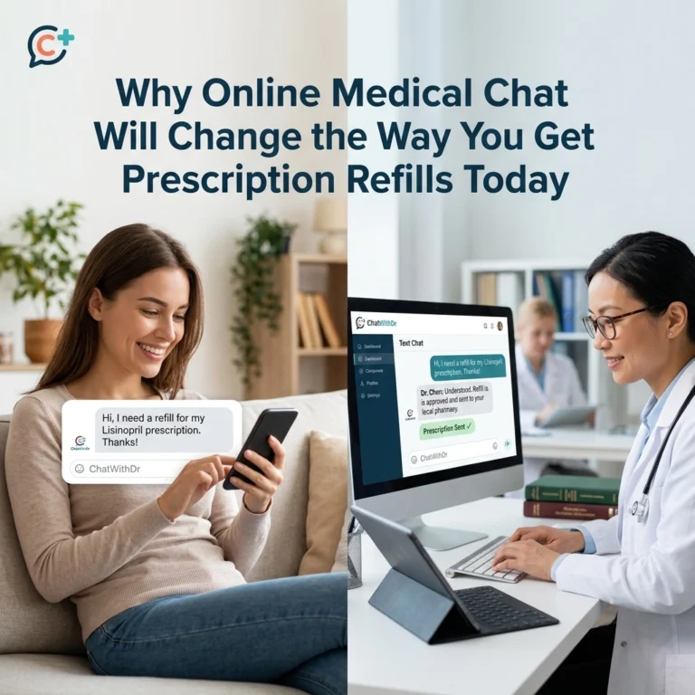 Why Online Medical Chat Will Change the Way You Get Prescription Refills Today