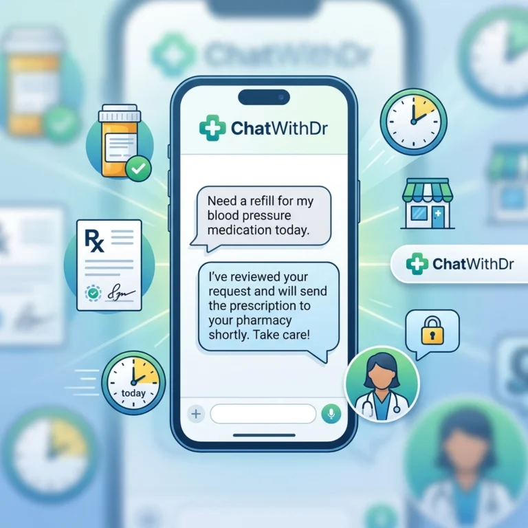 Can Online Medical Chat Really Help You Get a Prescription Refill Today?