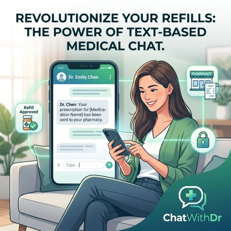 Why Online Medical Chat Will Change the Way You Get Prescription Refills Today