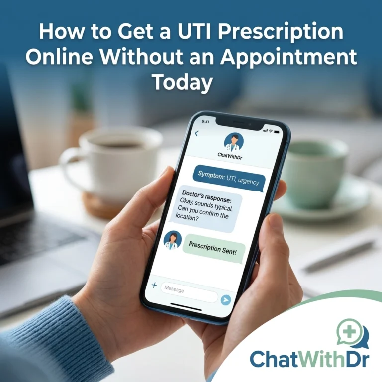 How to Get a UTI Prescription Online Without an Appointment Today
