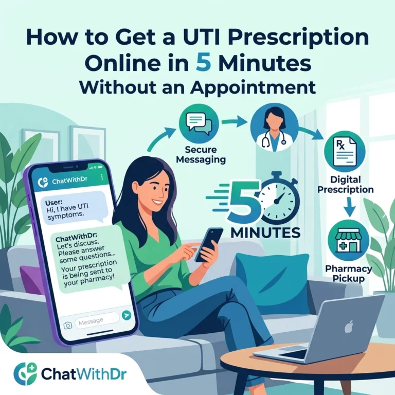How to Get a UTI Prescription Online in 5 Minutes Without an Appointment
