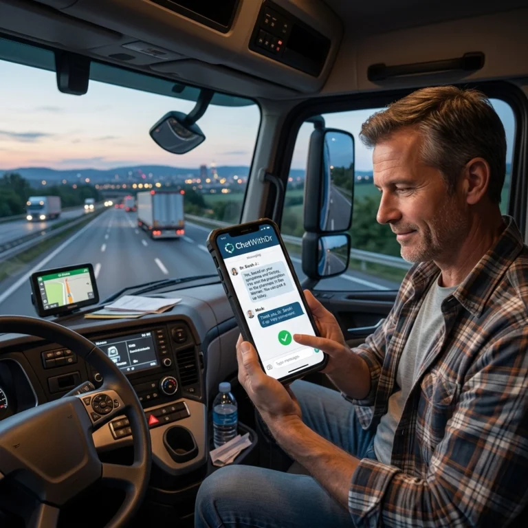 The Ultimate Guide to Telehealth for Truck Drivers: Everything You Need to Get Prescriptions on the Road