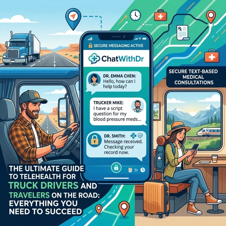 The Ultimate Guide to Telehealth for Truck Drivers and Travelers on the Road: Everything You Need to Succeed