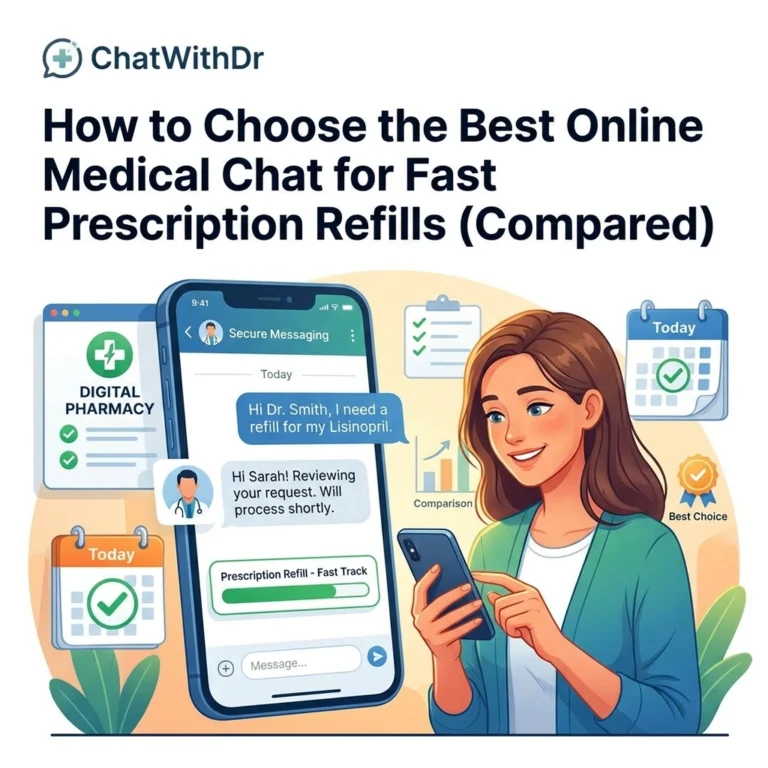 How to Choose the Best Online Medical Chat for Fast Prescription Refills (Compared)