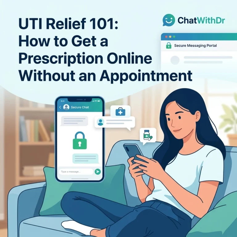 UTI Relief 101: How to Get a Prescription Online Without an Appointment