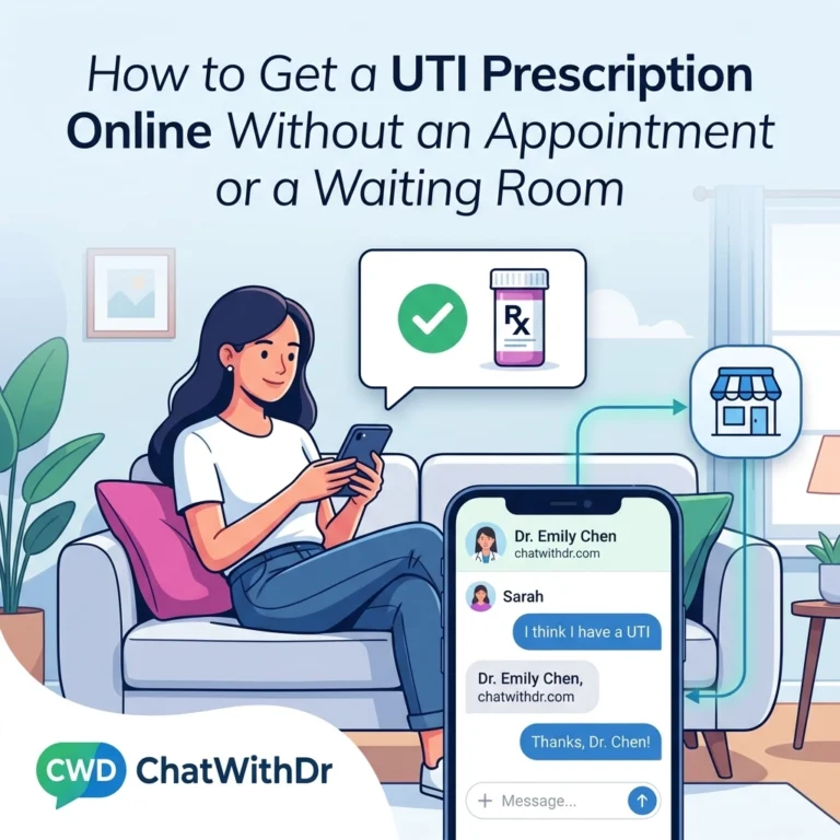 How to Get a UTI Prescription Online Without an Appointment or a Waiting Room