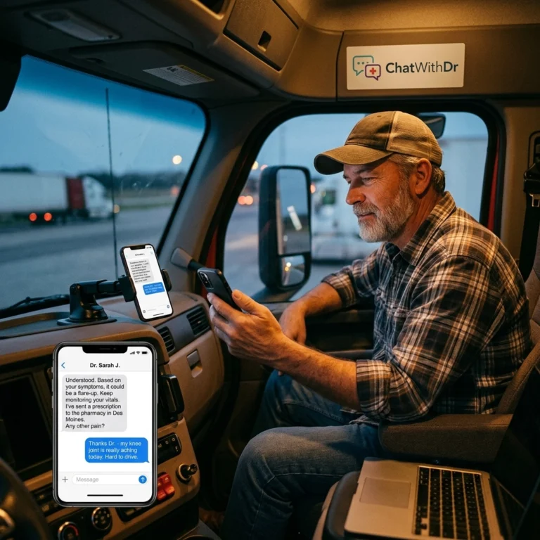 Why 24/7 Telehealth Will Change the Way Truck Drivers and Travelers Get Care on the Road
