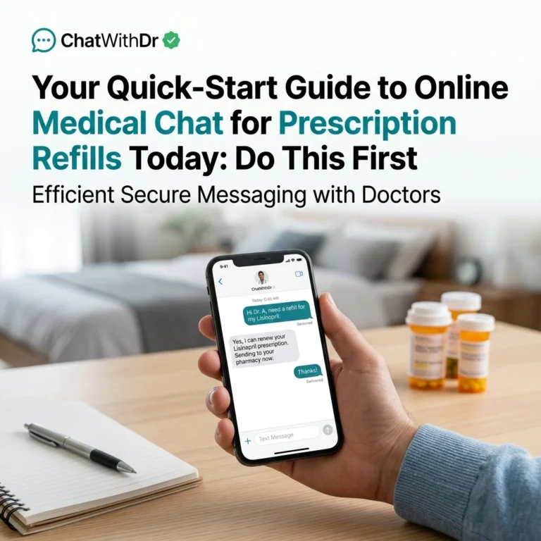 Your Quick-Start Guide to Online Medical Chat for Prescription Refills Today: Do This First