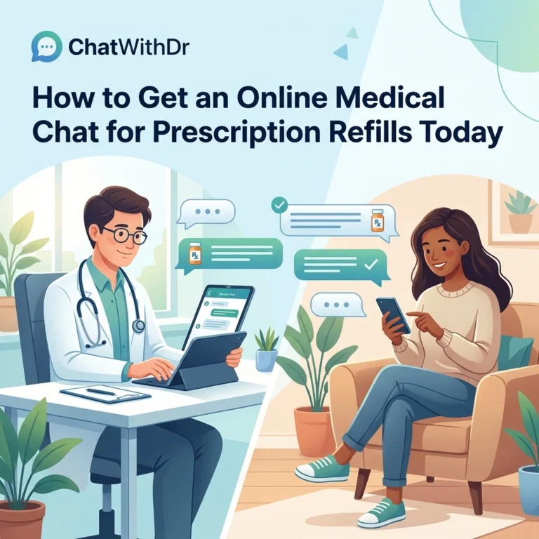 How to Get an Online Medical Chat for Prescription Refills Today