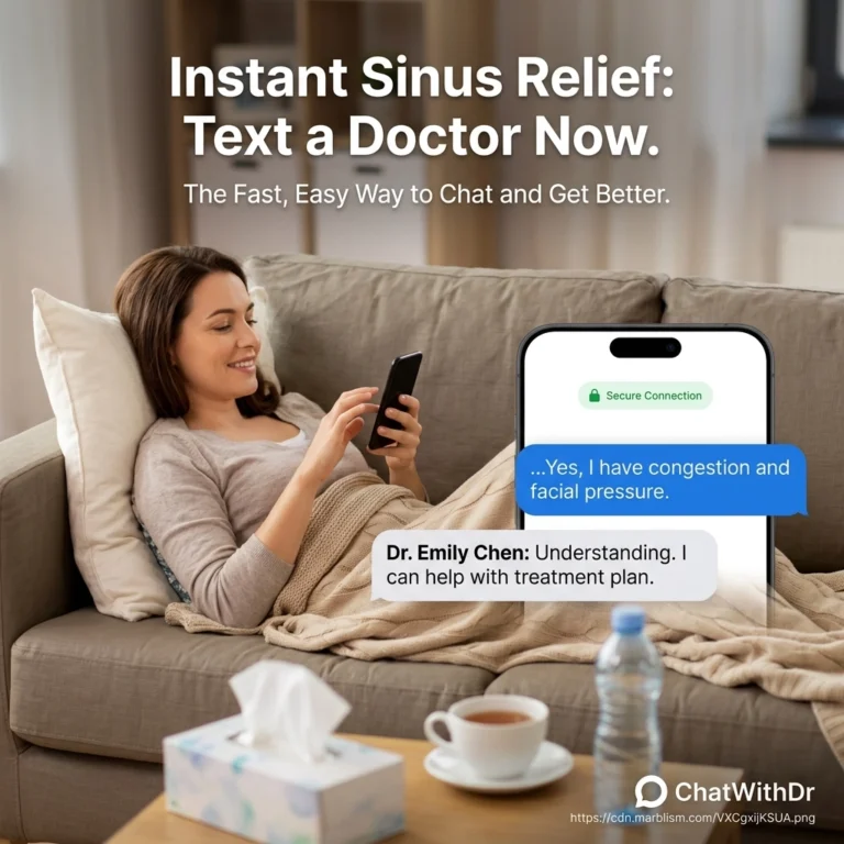 The Fastest Way to Chat with a Doctor for Sinus Infection Relief (No Appointment Needed)
