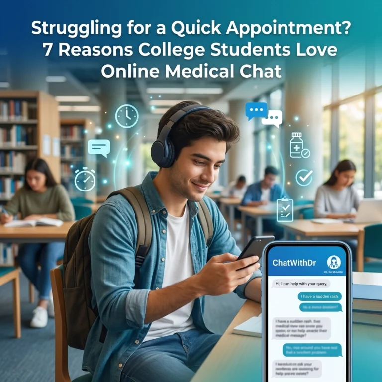 Struggling for a Quick Appointment? 7 Reasons College Students Love Online Medical Chat
