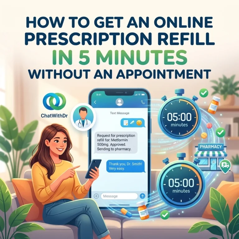 How to Get an Online Prescription Refill in 5 Minutes Without an Appointment