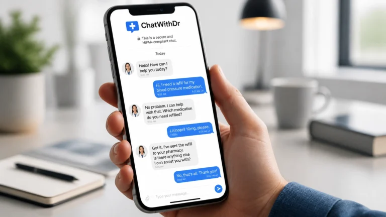 How to Use Online Medical Chat for Prescription Refills Today