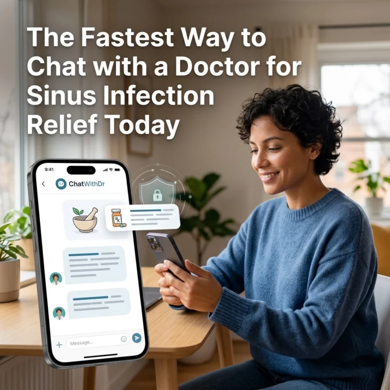 The Fastest Way to Chat with a Doctor for Sinus Infection Relief Today