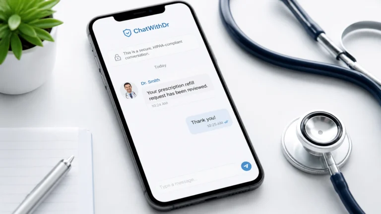 Online Medical Chat for Prescription Refills Today Explained in Under 3 Minutes