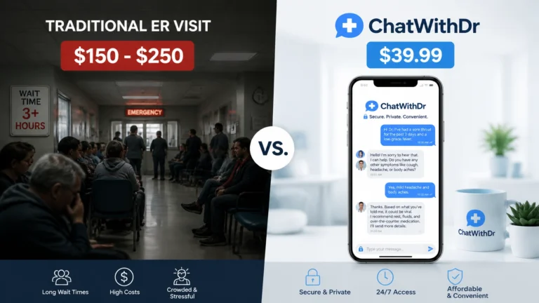 Online Doctor Vs. Traditional Urgent Care: Why $39.99 Is All You Need for Fast Treatment
