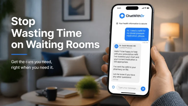 Stop Wasting Time on Waiting Rooms: The 2-Hour Hack for Prescription Refills Today