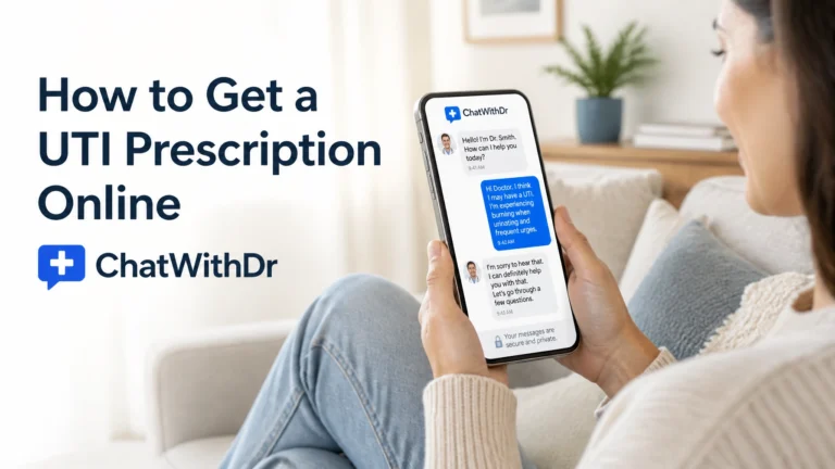How to Get a UTI Prescription Online in Under 2 Hours Without an Appointment