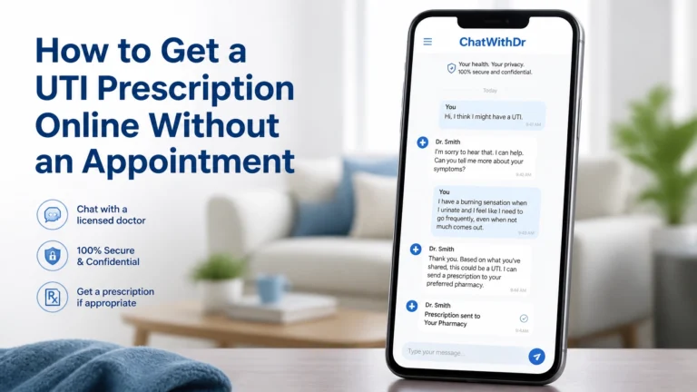 How to Get a UTI Prescription Online Without an Appointment